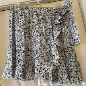 Black and white skirt